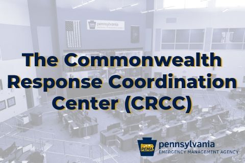 The Commonwealth Response Coordination Center image with text
